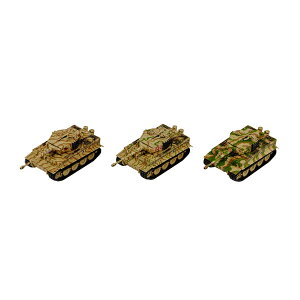 ピットロード 1/144 SGKシリーズ ドイツ陸軍 ティーガーI戦車 後期生産型 3両セット 完全新金型 プラモデル SGK19 (ZS158957)