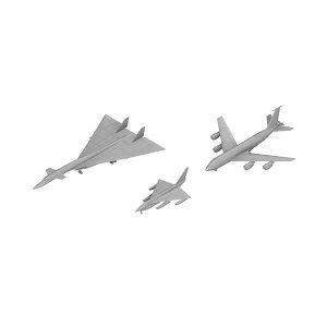 �s�b�g���[�h 1/700 �A�����J��R�@�Z�b�g7 (XB-70����헪�����@�AB-58�헪�����@�AKC-135R�󒆋����@) �v�����f�� S85 �iZS159942�j