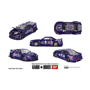 MINI-GT 1/64 Y XJCC GT-R R34 KAIDO RACING FACTORY V2 (Enh) ~jJ[ KHMG240 y4\z