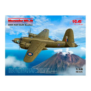����������ICM 1/48 �}���[�_�[ Mk.III RAF/SAAF �C�M���X��R/��A�t���J��R �v�����f�� 48326 �y12���\��z
