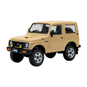 アオシマ 楽プラ スナップキット No.18CU-KI 1/32 スズキ JA11 ジムニー カスタムホイール (カーキ) プラモデル 【3月予約】