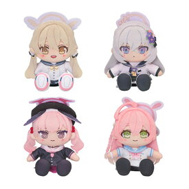 送料無料◆ブルーアーカイブ -Blue Archive- ちょこぷに ぬいぐるみ 4種セット (ヒフミ/アズサ/コハル/ハナコ) グッドスマイルカンパニー 【4月予約】