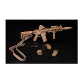 HASUKI アサルトライフルセット デザートカモフラージュ 1/12 アクションフィギュア用完成品オプションパーツ WM-04C 【4月予約】