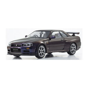 ���� KYOSHO�I���W�i�� 1/43 ���Y �X�J�C���C�� R34 GT-R V�X�y�b�N (�~�b�h�i�C�g�p�[�v�� III) �~�j�J�[ KS03936P �y2���\��z