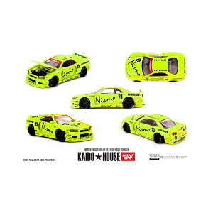 MINI-GT 1/64 Nissan XJCC GT-R R34 Kaido Works V4 (Enh) KAIDO HOUSE × MINI GT ~jJ[ KHMG241 y5\z