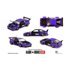 MINI-GT 1/64 Toyota AE86 Xv^[gm TOUGE V1 (Enh) KAIDO HOUSE × MINI GT ~jJ[ KHMG254 y5\z