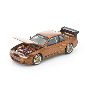 POP RACE x Enigma 1/64 �p���f�� S13 �u���E���N���[�� Pandem S13 Brown Chrome �~�j�J�[ PRE023 �y6���\��z