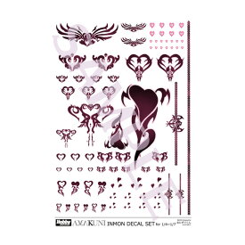 再販 INMONデカールセット vol.1 1/4〜1/7スケール用 ホビージャパン 【3月予約】