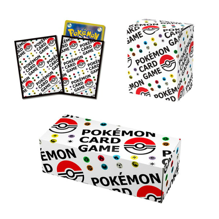 楽天市場】ポケモンカードゲーム BALL＆ENERGY サプライ3種セット ポケモンカードゲーム デッキケース 3種セット