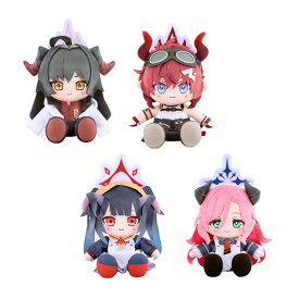 送料無料◆ブルーアーカイブ -Blue Archive- ちょこぷに ぬいぐるみ 4種セット (カスミ/メグ/フウカ/ジュリ) グッドスマイルカンパニー 【7月予約】