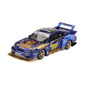 MINI-GT 1/64 Nissan �V���r�A(S15) LB-Super Silhouette ��555 2025 Formula Drift �n���E�B���X�y�V���� Team MINI GT Liberty Walk (�E�n���h��) �~�j�J�[ MGT01185-R �y5���\��z