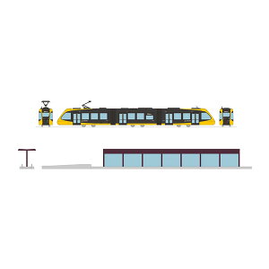 340386 �g�~�[�e�b�N �S���R���N�V���� �F�s�{���C�g���[�� HU300�` HU302 LIGHTLINE 1/150(N�Q�[�W�T�C�Y) �S���͌^ �y5���\��z