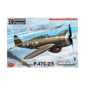 KP���f�� 1/72 P-47C-2/5 �T���_�[�{���g w/�t�F���[�^���N ���S�V���^ �v�����f�� KPM0515 �iZS167046�j