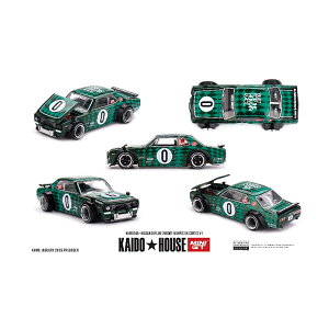 MINI-GT 1/64 ���Y�E�X�J�C���C�� 2000GT-R (KPGC10) Cortez V1 (�E�n���h��) KAIDO HOUSE × MINI GT �~�j�J�[ KHMG249 �y7���\��z