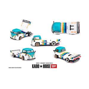 MINI-GT 1/64 �t�H���N�X���[�Q�� T1 GReddy Pickup V1 (���n���h��) KAIDO HOUSE × MINI GT �~�j�J�[ KHMG261 �y7���\��z