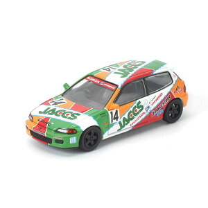 POP RACE 1/64 HONDA CIVIC (EG6) JACCS (�z���_ �V�r�b�N�iEG6�jJACCS) �_�C�L���X�g �~�j�J�[ PR640465 �y����\��z