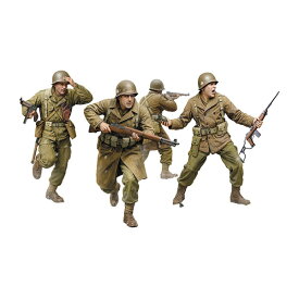 マスターボックス 1/35 米・第101空挺師団兵士 フィギュア4体 バストーニュ1944年12月 プラモデル MB35253 【4月予約】