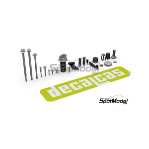 �f�J�[���L���X 1/12 ���}�n YZR-M1 2007 �{���g/�y�_��/�L���b�v�ރZ�b�g (�v���b�c/BEEMAX BX13002����) 3D�v�����g�� DCL-PAR187 �y7���\��z