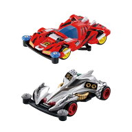 送料無料◆タカラトミー トミカプレミアムunlimited 爆走兄弟レッツ＆ゴー！！ ミニ四駆 2種セット(ブロ…