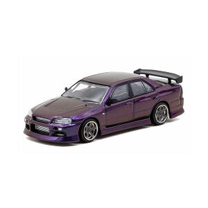 �^�[�}�b�N 1/64 URAS Skyline ER34 Midnight Purple �~�j�J�[ T64G-088-MP �y����\��z