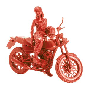 �}�b�N�X�t�@�N�g���[ PLAMAX MF-103 1/20 Rider�es portrait Honda FTR 223 ���b�h �v�����f�� �y12���\��z