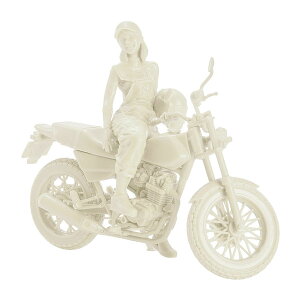 �}�b�N�X�t�@�N�g���[ PLAMAX MF-103 1/20 Rider�es portrait Honda FTR 223 �z���C�g �v�����f�� �y12���\��z