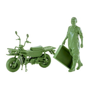 �}�b�N�X�t�@�N�g���[ PLAMAX MF-104 1/20 Rider�es portrait Honda MOTRA �O���[�� �v�����f�� �y12���\��z