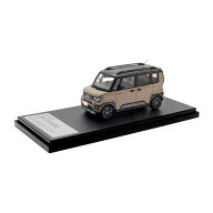 送料無料◆1/43 Mitsubishi DELICA MINI(2025) サンドベージュパール×ブラックマイカ HS587BG レジン製…