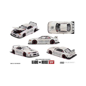 MINI GT 1/64 Nissan �X�J�C���C�� GT-R R32 SERI V1(�E�n���h��) �~�j�J�[ KHMG306 �y����\��z