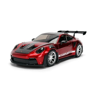 ����������Jada Toys JADA37809 1/24 �|���V�F 911 GT3 RS (992) ���b�h���^���b�N �_�C�L���X�g���f�� HYPER-SPEC(�n�C�p�[�X�y�b�N) �~�j�J�[ �y����\��z
