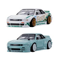 送料無料◆トミカプレミアム tomica custom works 2種セット (WH26 NISSAN SILVIA/TQ26 NISSAN SILVIA) …
