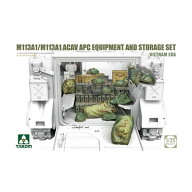 タコム TKO2217 1/35 M113A1/M113A1 ACAV APC用 車載品セット (ベトナム戦争時) 3Dプリント製 ディテール…