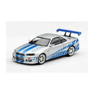 MINI-GT 1/64 Nissan スカイライン GT-R C-West 「ワイルド・スピード X2 (2 Fast 2 Furious)」 ブライア…