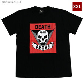 YUTAS スターシップ・トゥルーパーズ Tシャツ DEATH FROM ABOVE (B) BK XXLサイズ◆ネコポス送料無料（ZG65805）