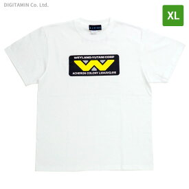 YUTAS エイリアン2 Tシャツ WEYLAND-YUTANI CORP No.1 WHITE/ XLサイズ◆ネコポス送料無料（ZG65994）