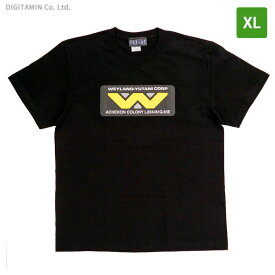 YUTAS エイリアン2 Tシャツ WEYLAND-YUTANI CORP No.1 BLACK/ XLサイズ◆ネコポス送料無料（ZG66019）