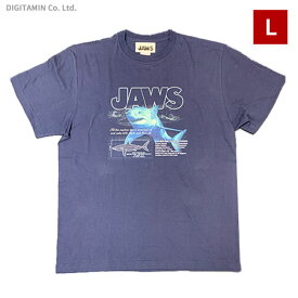 YUTAS ジョーズTシャツ JAWS BluePrint INDIGO Lサイズ◆ネコポス送料無料（ZG74627）