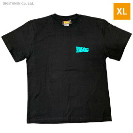 YUTAS バック・トゥ・ザ・フューチャーTシャツ BTTF ホバーボード BK XLサイズ◆ネコポス送料無料（ZG74713）