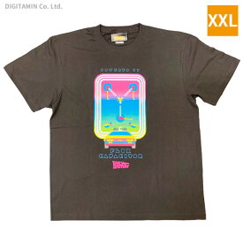 YUTAS バック・トゥ・ザ・フューチャーTシャツ BTTF 次元転移装置A INK BLK XXLサイズ◆ネコポス送料無料（ZG74734）