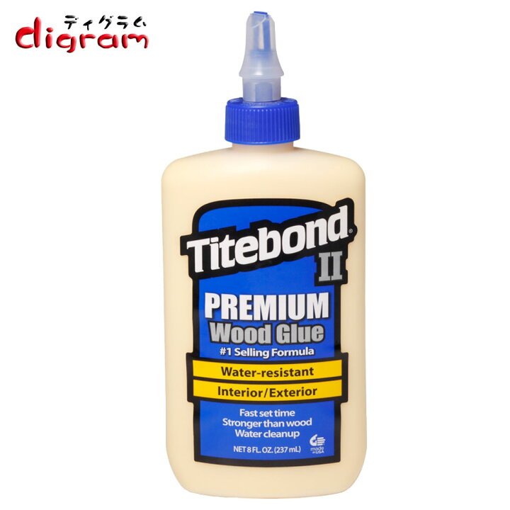 楽天市場】タイトボンド 3アルティメット ＆ 2プレミアム 木工接着剤 （8オンス）各1本【00565】 : ルータービット取っ手 ディグラム タイトボンド3 Titebond Ultimate 接着剤 5本セット