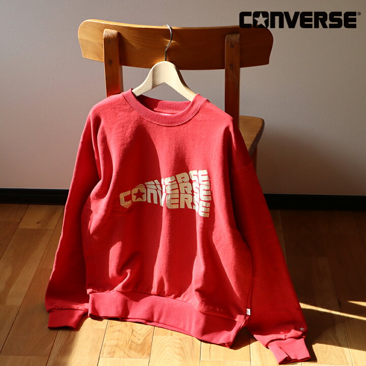 楽天市場】【35％OFF！】CONVERSE クルーネックスウェット 90年代 