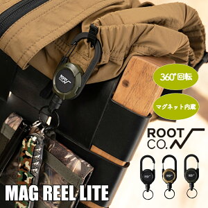 ROOT CO. ���[�g�R�[ �J���r�i ���[�� GRAVITY MAG REEL LITE �}�O�l�b�g���� 360°��] �A�E�g�h�A�@�L�����v ���s �o�R �R �C �� ���� �� �L�[�P�[�X �L�[�����O �L�[�z���_�[ �����b�N �уp�b�N �X�}