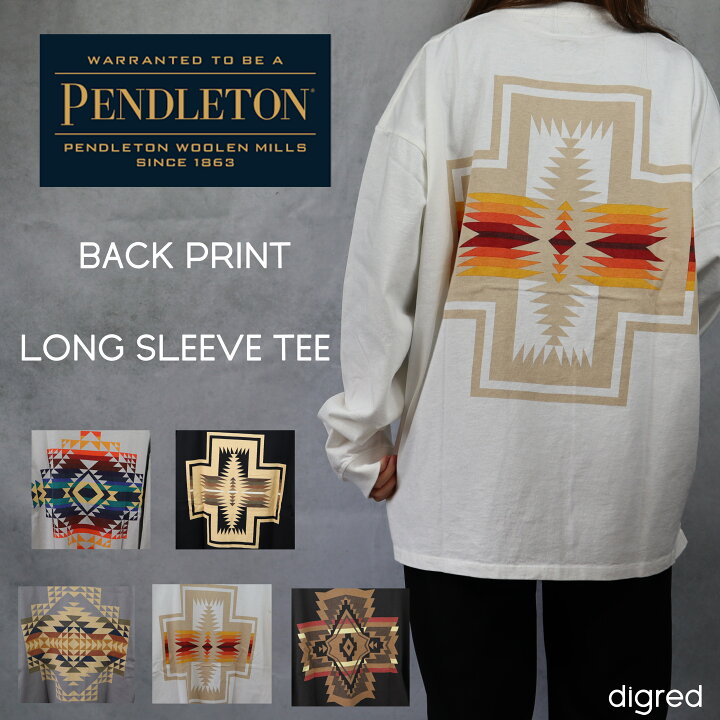 楽天市場】【SALE価格！35%OFF!!】ペンドルトン Back Print Long 