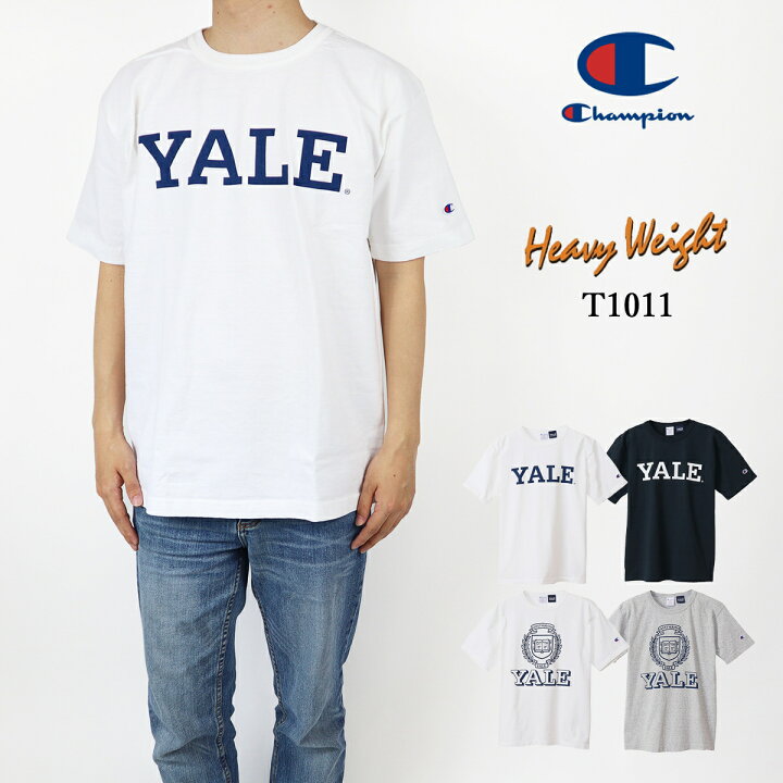 楽天市場 Championチャンピオン T1011made In Usa College Print T Shirtイェール大学カレッジプリントtシャツc5 T303 Digred 楽天市場店