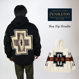 【50%OFF!!】ペンドルトン(PENDLETON) フリース　ジャケット ボアジップフーディ Boa Zip Hoodie 2475-9016