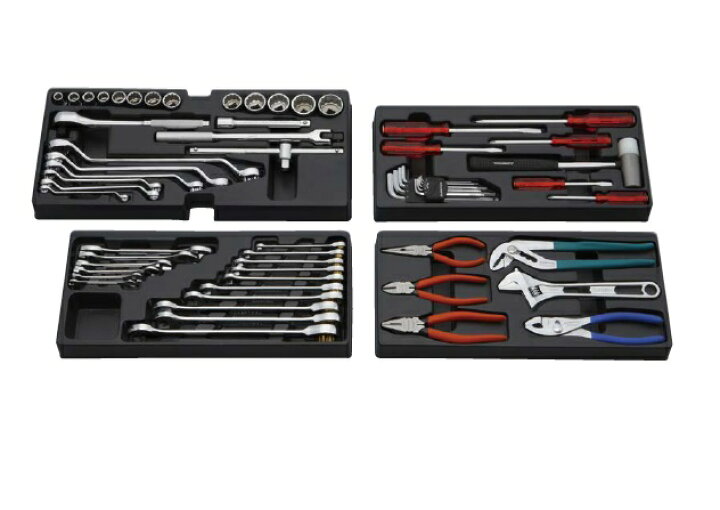 楽天市場】スーパーツール SUPERTOOL プロ用デラックス工具セット 12.7 