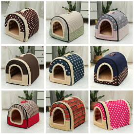 【マラソンクーポン×最大30%OFFCP】ペットハウス 2WAY 洗える 猫 犬 S M L ペッドベッド 秋 冬 人気 かわいい柄 室内用 猫用 子猫 ペットソファー オールシーズン 通年 小型犬 暖かい ふわふわ かわいい 柔らかい 猫小屋 キャットハウス 猫マット おしゃれ キャットグッツ