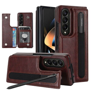 GalaxyZFold6�P�[�X�J�[�h���[�w�ʃI�V�����y���V�����[GalaxyZFold5�X�^���h�@�\�M�����N�V�[GalaxyZFold4ZFold3�P�[�X���������p�肽���݌^�֗��j�����p�r�W�l�X