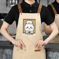 エプロン おしゃれ 保育士 防水 首掛け メンズエプロン ちいかわ レディースエプロン ポケット付きchiika…