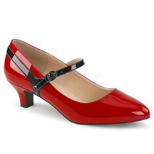 赤 パンプス ローヒールの人気商品 通販 価格比較 価格 Com